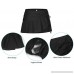 Wantdo Women's Skirted Tankini Bottom Plus Size Ruffle Swim Bottom with Brief Black B07F26QP1Z